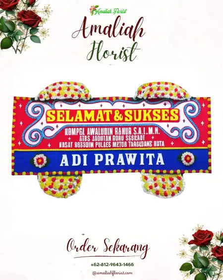 Papan Bunga Ucapan Selamat Pejeng Kelod